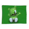 Gummibar (the Gummy Bear) Blanket Soft Warm Flannel Throw Blanket Bedspread for Bed Living Room Picnic Travel Home Couch