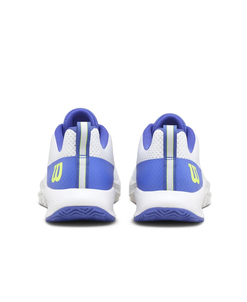 Wilson Tennisschuhe WRS336730U070 RUSH PRO LITE Weiß/Amparo Blau/Sfty Gelb 25,0 cm