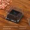 Mid-Autumn Festival Mooncake Box with Lid, Clear Cake Blister, Gold Plastic Tray