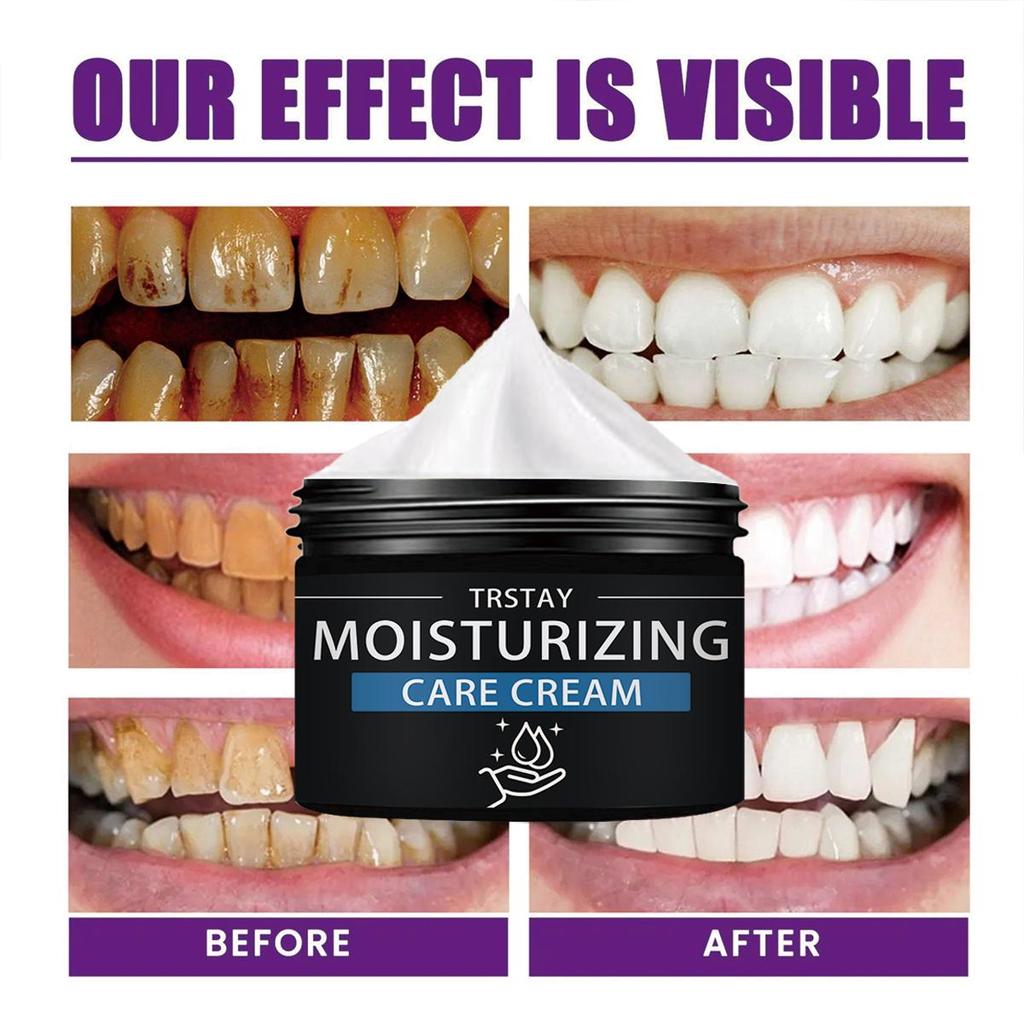 TRSTAY Toothpaste Tooth Color Correction, Smoke Removal, Stains Removal, Brightening, and Whitening Toothpaste Deep Cleaning, Protecting Teeth Health