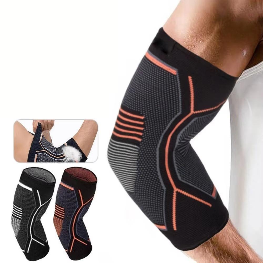 Elastic Fitness Elbow Brace Breathable Elbow Pads New Arm Sleeve  Men Women