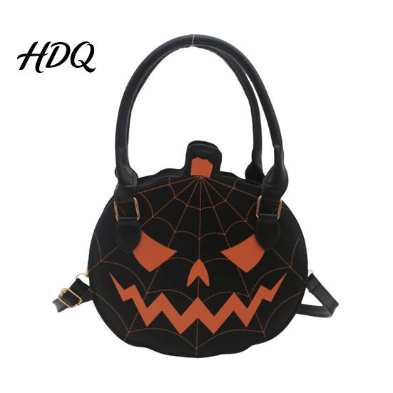 Casual Halloween Decor Pumpkin Purse Women Novelty Crossbody Bag Spooky Cute Purse Handbag for Trick or Treat