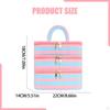 Toiletry Bag Bathroom Cosmetic Organizer Waterproof Compact Multifunctional Carrying Case Women