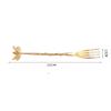 6pcs Stainless Steel Vintage Forest Style Coffee Spoon Dessert Spoon Dragonfly Branch Spoon Gift Craft Ice Cream Fork Spoon Set