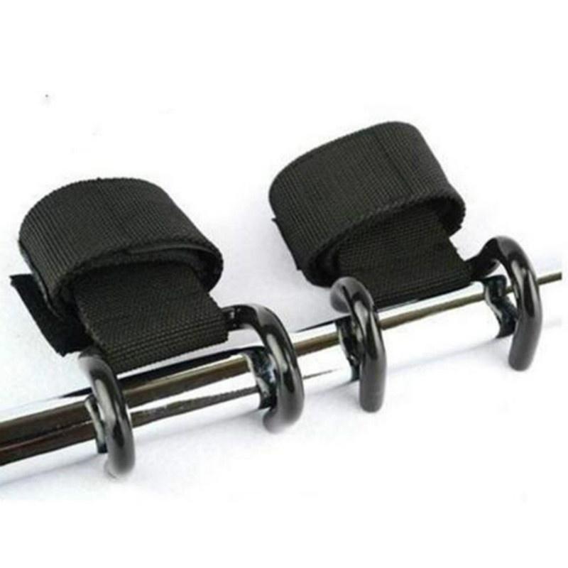 1pc Strap Wrap Bar Glove Hand Training Wrist Support Grip Gym