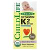 Childlife Vitamin K2 Drops, Berry Flavor, 5mcg, 7.5ml (0.25 Fl Oz)