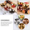 Steel Kitchen Supplies Home Essential Small Bowl Seasoning Dish Sauce Plate Food Snack Dish