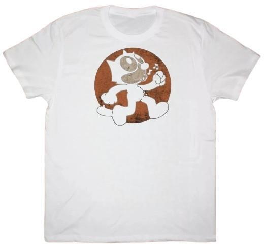 

Felix The Cat Graphic Print Unisex T-Shirt 5XL різнокольоровий