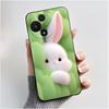 Cute Soft Black Casing For TCL 60R 5G/60 5G Shockproof Cover For TCL 60 SE Nxtpaper T521K Funny Cartoon Cat Design Shell