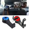 2 In 1 Multi-functional Car Seat Phone Holder Hook Hidden Rear Headrest Hook Seat Rear Type Mobile Phone Holder