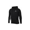 Jordan Sweatshirts Men's Black Hooded Moderate Regular 939987-010