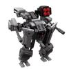 Non-Toxic Science Fiction Military Combat Robot Armed Bipedal Walking Mecha Rong Building Block Moc Building Toy Model