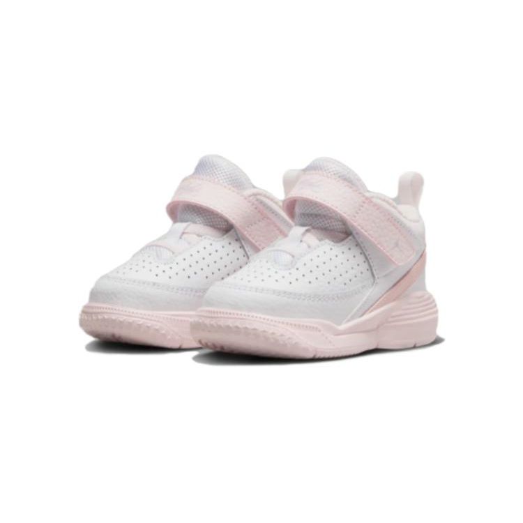 Jordan Max Aura 5 White Violet Frost Pink Wash (TD) Baby Sneakers FD8791-100