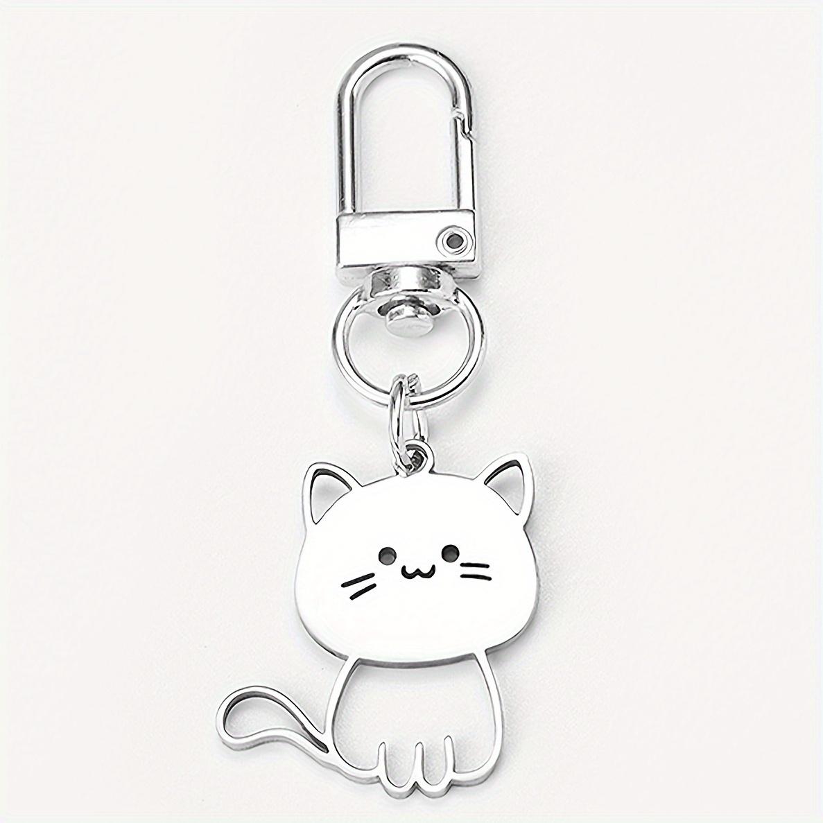 

1 New Japanese-style Keychain for Cats, Cute Cat Pendant, Couple Key Chain Pendant