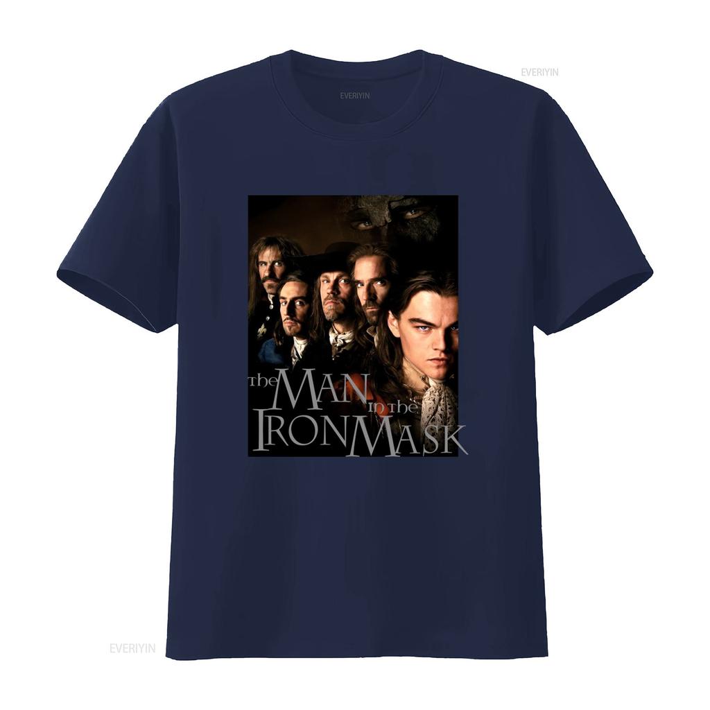 Vintage 1998 The Man In Iron Mask Movie T Shirt Retro Print Design Size M W 19 5 X L 28 Vintage Washed Versatile Casual