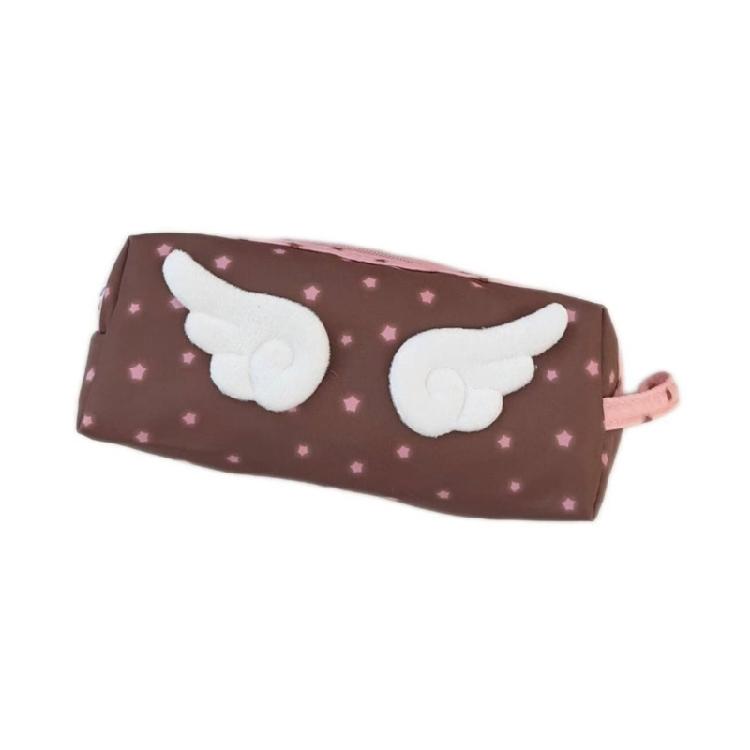 Big Capacity Pencil Case Light Weight Plush Pen Case with Handle Large Pen Pouches Pencil Organizers Travel Makeup Bag