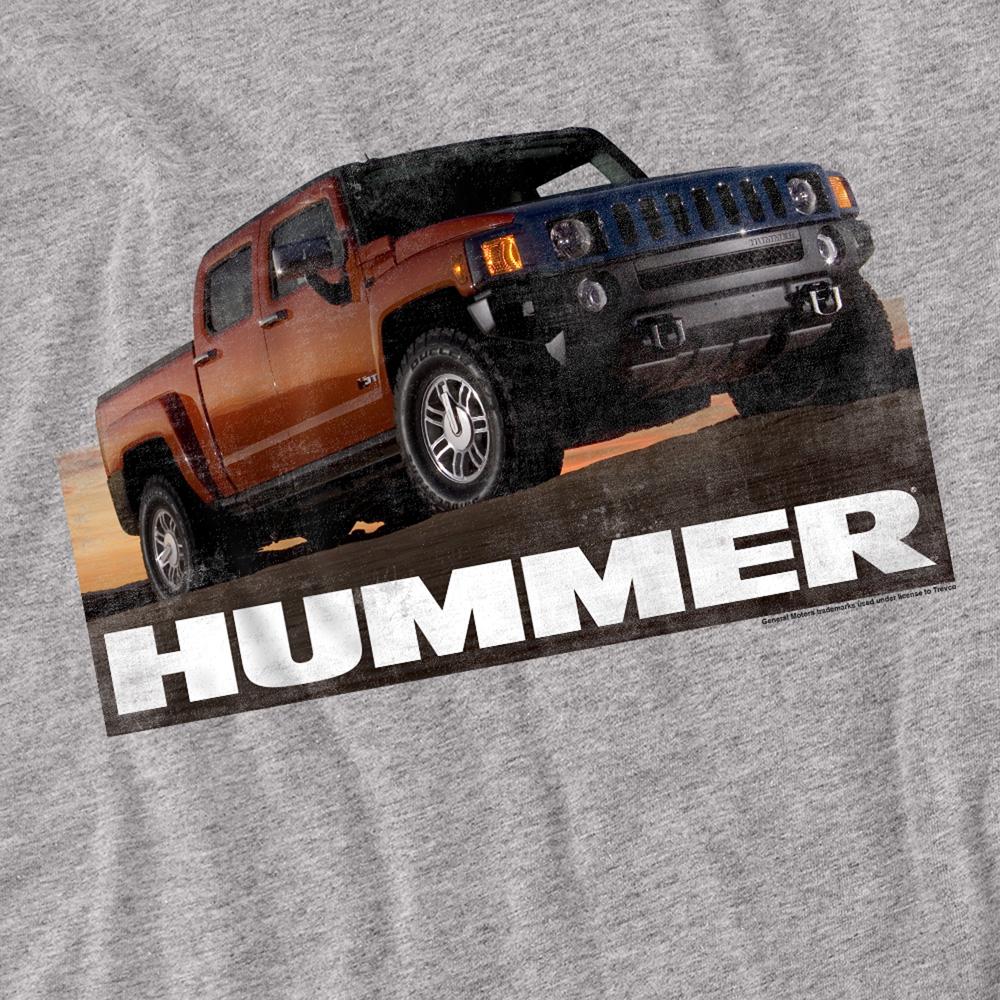 Hummer Unisex Adult H3 Ad Long-Sleeved T-Shirt