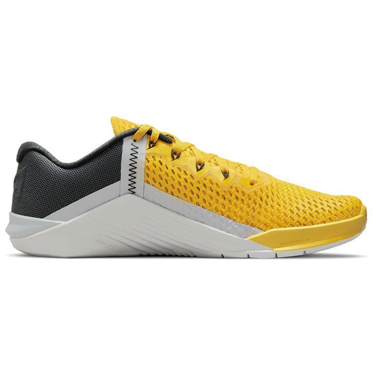 Nike Metcon 6 Bright Citron Unisex Sneakers Yellow Grey-Fog Dark-Smoke-Grey CK9388-707