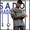 BDSM T-Shirt Bondage Sado Masochist Chains of Pleasure Gimp Size S-2XL Tee