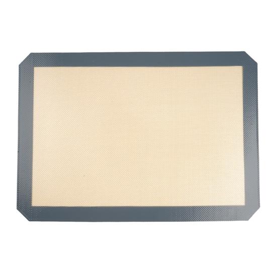 Yousheng 0.4mm Silicone Baking Mat with Fiberglass Non-Stick Oven Liner Heat Resistant Reusable Pad for Baking Cookies Pastries Dishwasher Safe Tool