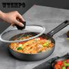Non-stick Pan Frying Pan Household Cooking Pan Smokeless Pan Pancake Pan Kitchenware Wok