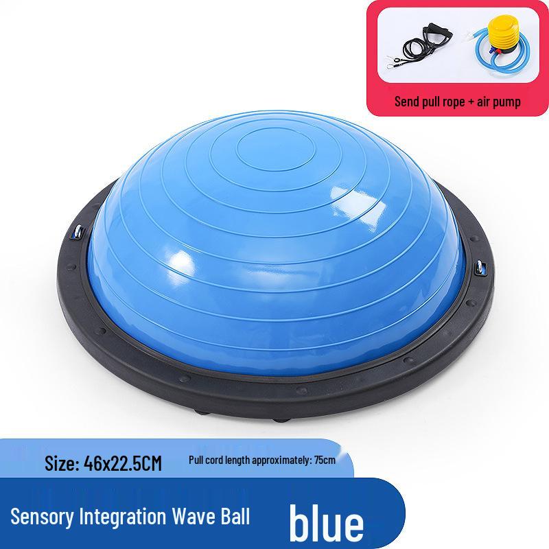 Thickened Anti-Explosion Balance Half Ball for Yoga & Sensory Training