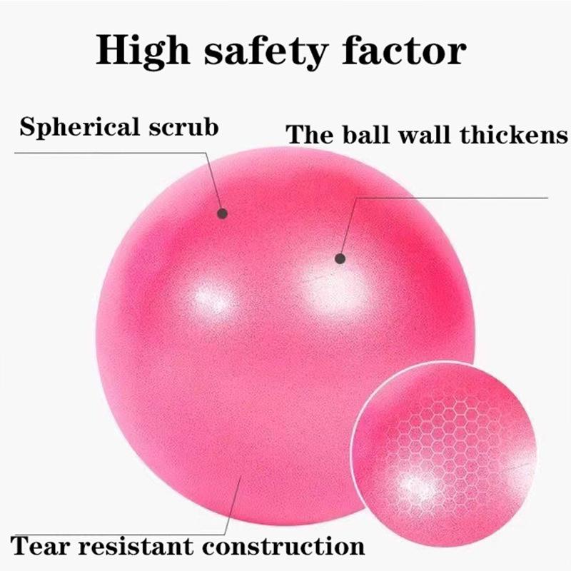 25CM Thickened Explosion-Proof Pilates & Yoga Ball for Postpartum Recovery and Buttock Lifting
