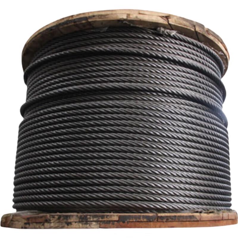 Langshan Oiled Carbon Steel Wire Rope 6x37+FC