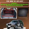APPDEE Car trunk mat for BMW X3 F25 2011 2012 2013 2014 2015 2016 2017 cargo liner carpet interior accessories cover