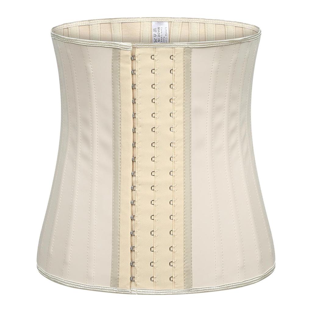 Latex Waist Trainer Corset with Tummy Control and 25 Steel Bones