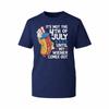 Funny 4th of July Graphic TShirt Hot Dog Wiener Adult Humor BBQ Grill TTop