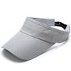Verstellbare Tennis Kappen Herren Damen Sport Stirnband Klassische Sonnensport Visier Mütze Laufkappen Tennis Strandhut Outdoor Sportmütze