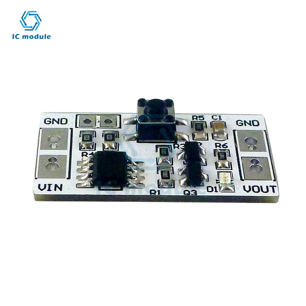 10 Pcs Dc 5V 12V 2A Bistable Self-Locking Switch Module Led Controller Relay Touch Electronic Board