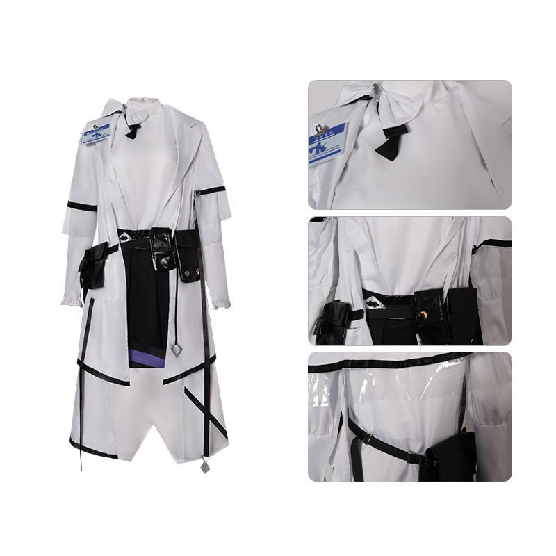 Arknights Cosplay Costume With Polyester Fabric For Anime Game Role Play