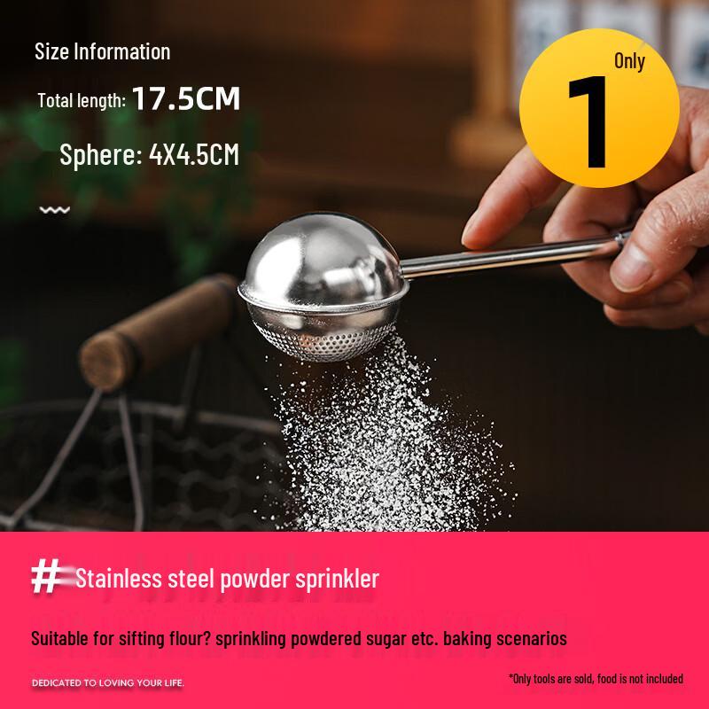 304 Stainless Steel Baking Powder Sifter