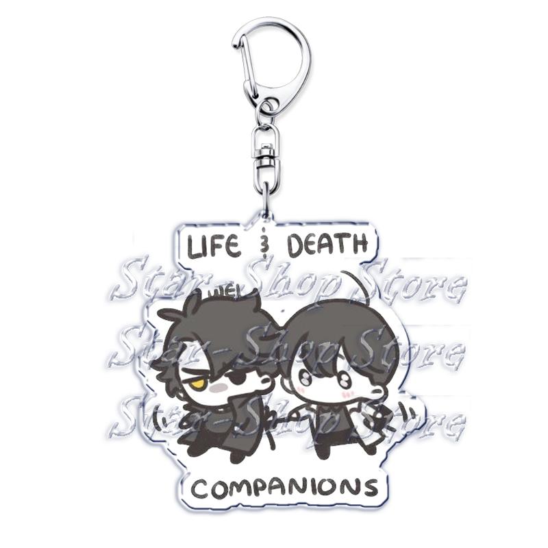 

Omniscient Readers Chibi Keychains for Accessories Bag Kim Dokja Yoo Joonghyuk Han Sooyoung Keyring Jewelry Friends Fans Gifts