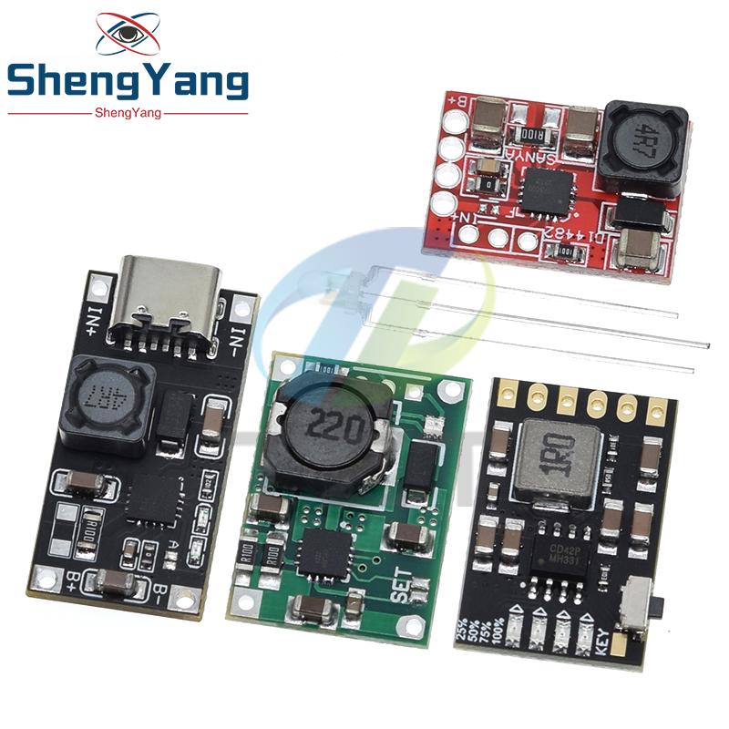 TP5100 Charging Management Power Supply Module Board TP5000 1A 2A Compatible with 4.2V 8.4V Single and Double Lithium Batteries
