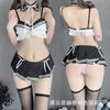 Sex Underwear Sexy Pure Desire Student Dress Waist Temptation Super Short Pleated Skirt Uniform Suit