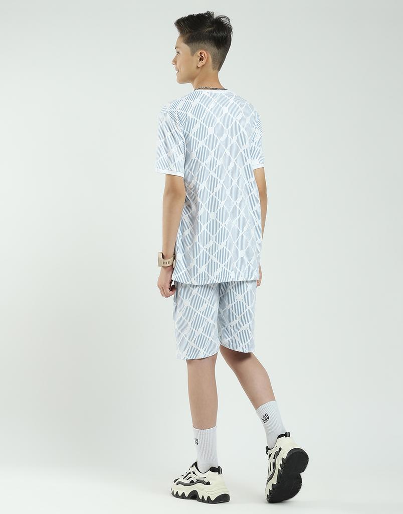 MONTE CARLO Boy's Regular Fit Bermuda Set