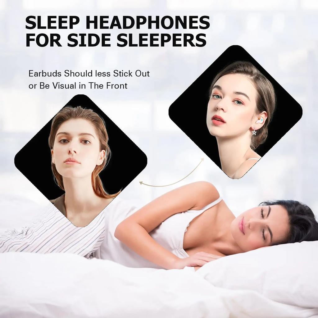 Xiaomi True Wireless Bluetooth Earbuds for Side Sleepers Mini Design Portable Audio for Small Ears Ultra-Mini Sleep Earphones With Mic