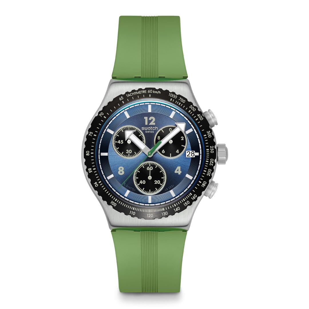 

Часы DUSK THRU THE LEAVES YVS531 Green [Swatch] Мужские синий