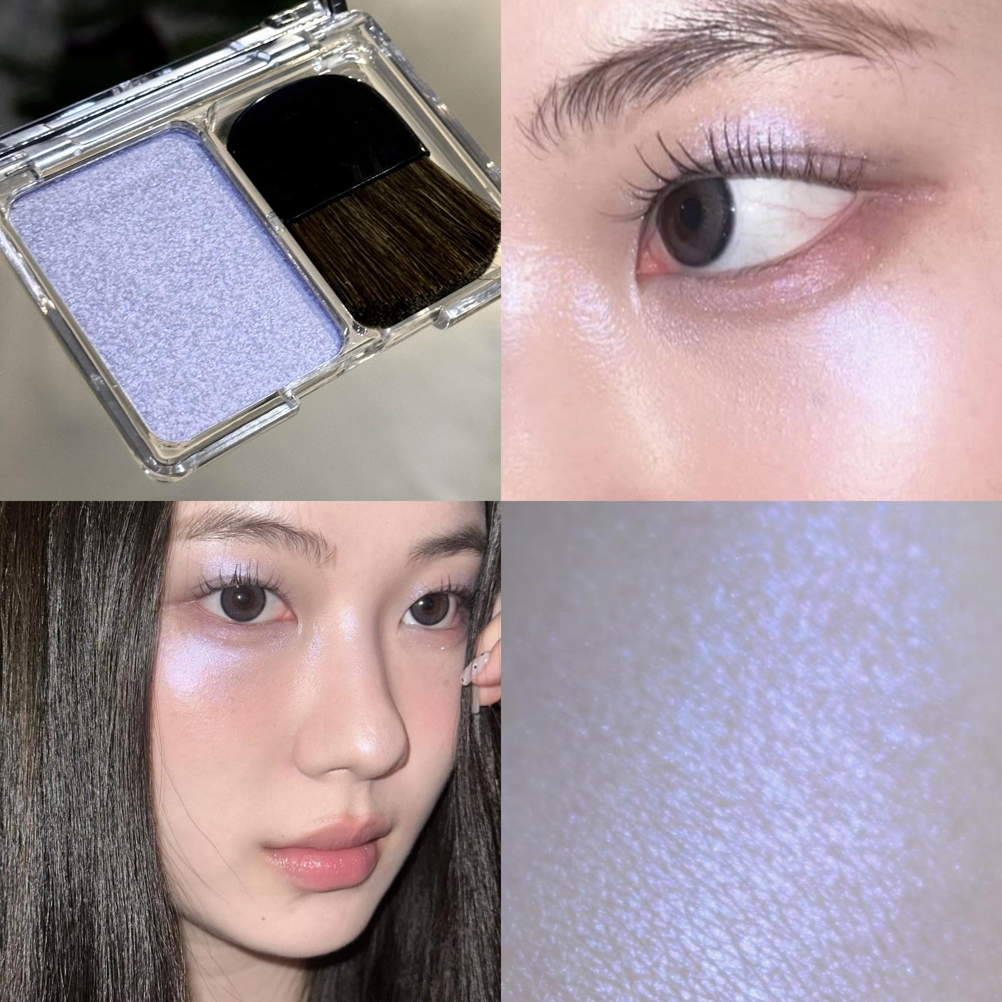 

Пудра для хайлайтинга и контуринга Осветление и придание объема лицу Хайлайтер Ультратонкая текстура для естественного сияния Подчеркивает рельеф лица