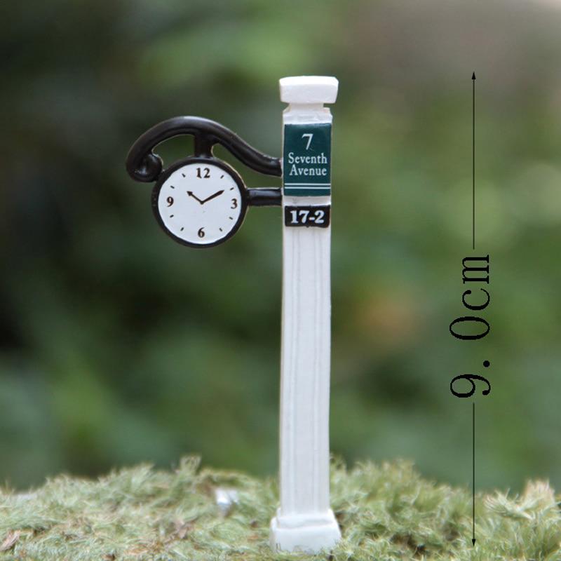 

Часы Указатель Миниатюрный Сказочный Сад Домашние Украшения Мини Ремесло Микро Ландшафтный Декор 1pc