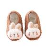 1 Pair Baby Anti Skid Walking Shoes Indoor Toddlers Shoes Non-slip Warm Floor Socks Prewalker for Autumn and Winter