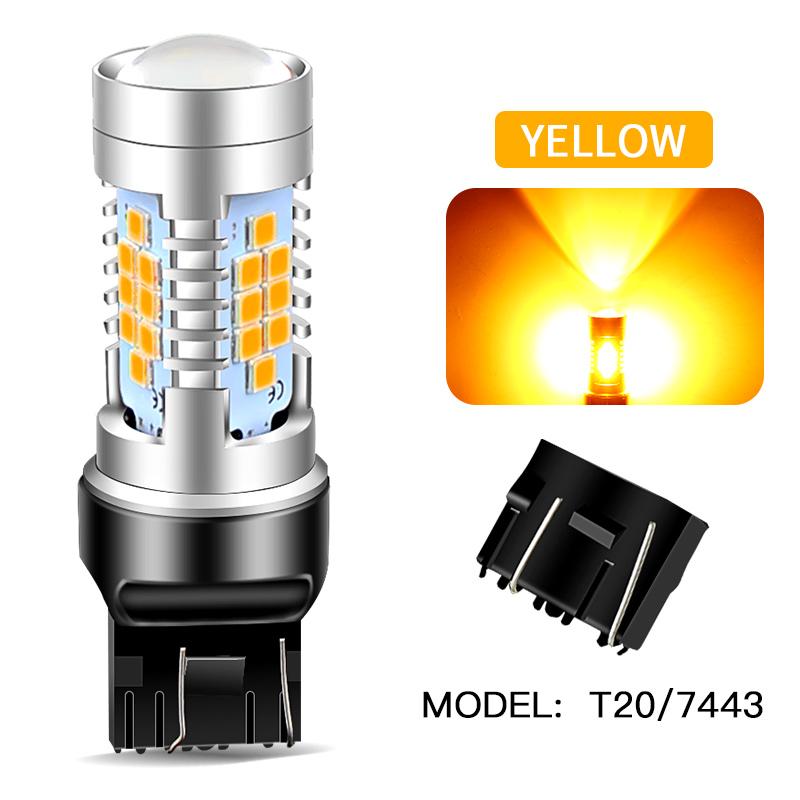 

2PC 1156 BA15S P21W/BAU15S PY21W 1157 BAY15D P21W/5W 7528 12499 T20 7443 7440 Turn Signal/Reversing/Brake/Daytime Running Light