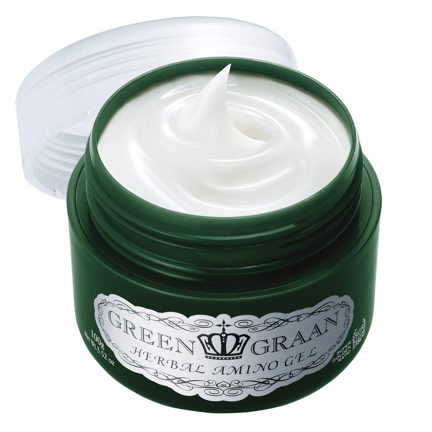 Crudo Gurrin Herbal Amino Gel Supply Made with Oxygen Gel Tears and Houttuynia Cordata Concentrated Gel Cream [100g / Approx. 2-Month /