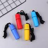 Practical Water Resistant Storage Tube With Lanyard Portable Storage Case For Coins And Cash For Beach And Hiking Rafting