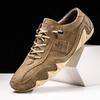 Plus Size 38-49 Men's Casual Shoes PU Leather Soft Octopus Sole Loafers Non-slip Outdoor Walking Driving Sneakers