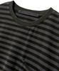PARAKEET Striped Vintage Pocket Damage Tee (Olive)