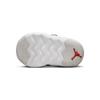 Jordan 23/7 Fabric Vintage Slip Resistant Abrasion Resistant Low Top Toddler Shoes Black Red White DQ9294-061